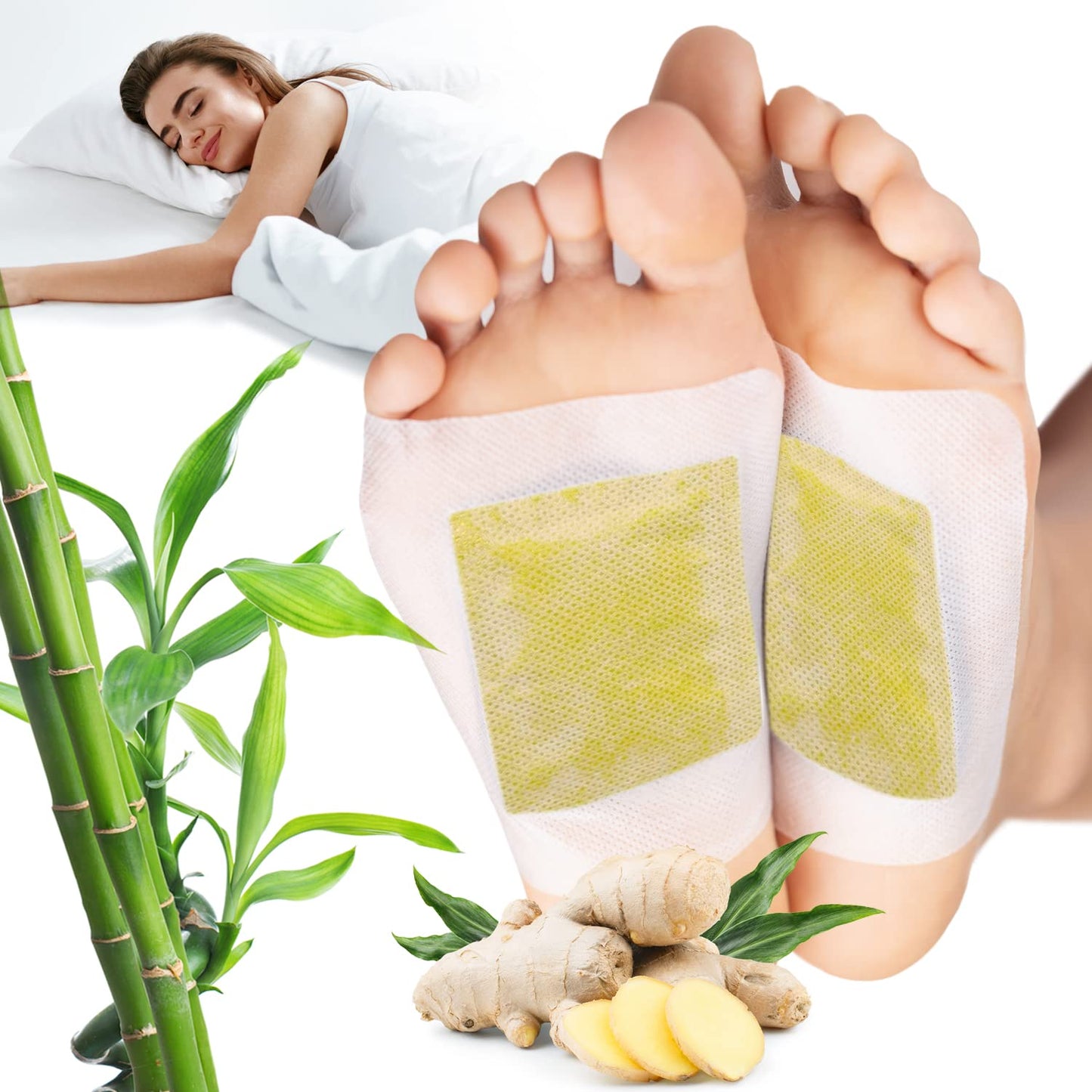 Foot Paches, Premium Deep Cleansing Foot Pads, Bamboo Foot Paches RanthermBuy Supplements Australia