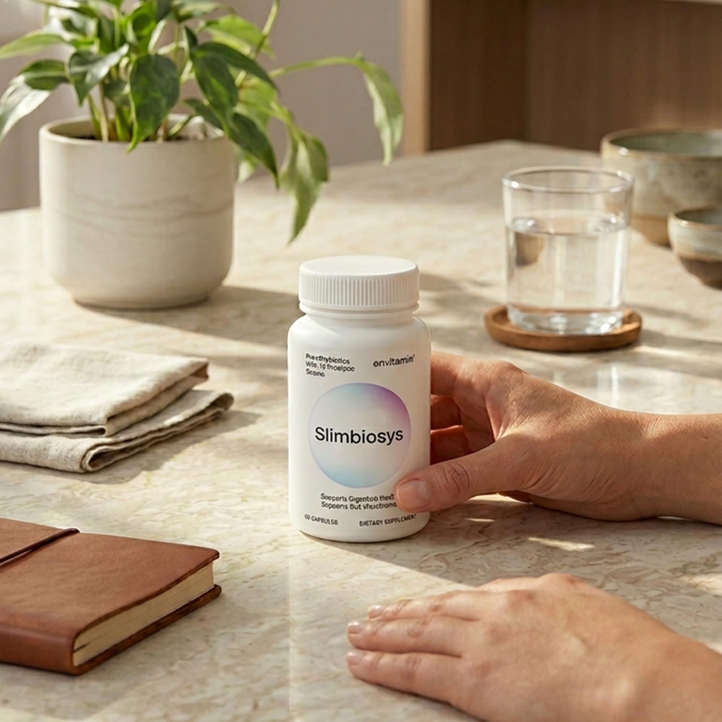 envitamin Slimbiosys Ultra Probiotic Capsule - Pre & Probiotics for Women & Men - Support Your Microbiome envitaminBuy Supplements Australia
