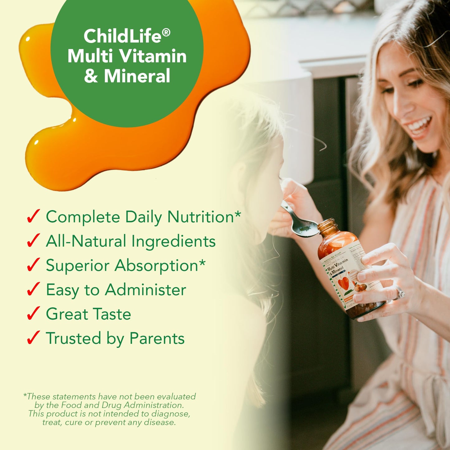 CHILDLIFE ESSENTIALS Kids Multivitamin & Mineral - Kids Vitamins, Liquid Multivitamin for Kids, Toddler Multivitamins, Liquid Vitamins, Baby Multivitamin - Natural Orange & Mango, 8 Fl Oz (Pack of 4) CHILDLIFE ESSENTIALSBuy Supplements Australia