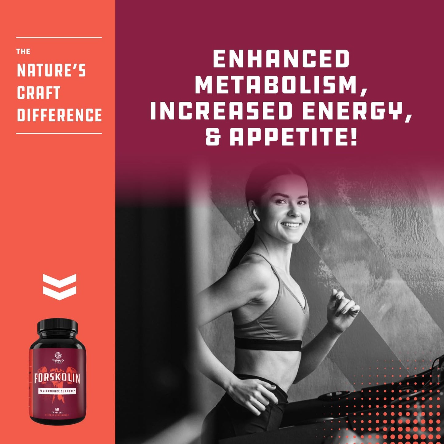 Pure Forskolin Extract - Fat Burning & Metabolism Boosting Weight Loss Supplement Natures CraftBuy Supplements Australia
