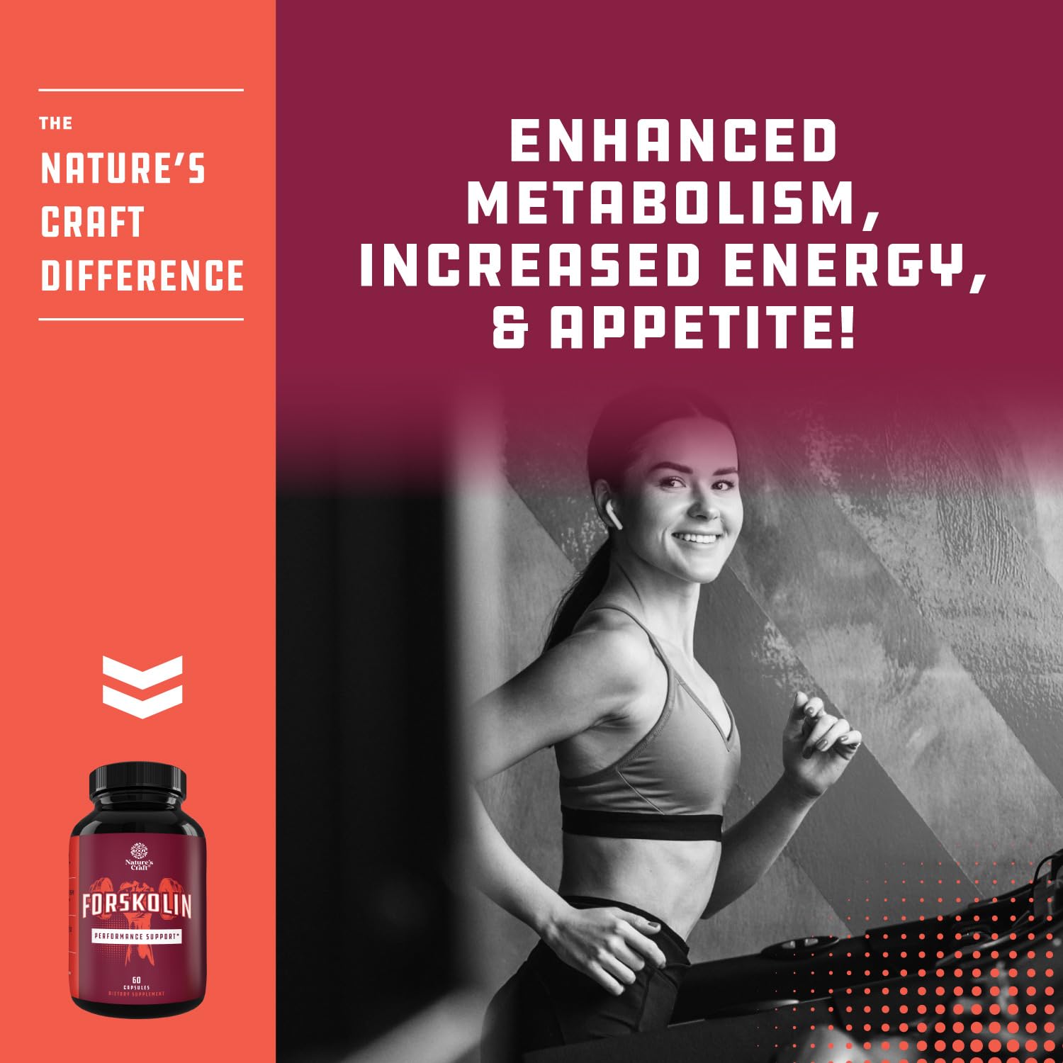 Pure Forskolin Extract - Fat Burning & Metabolism Boosting Weight Loss Supplement Natures CraftBuy Supplements Australia