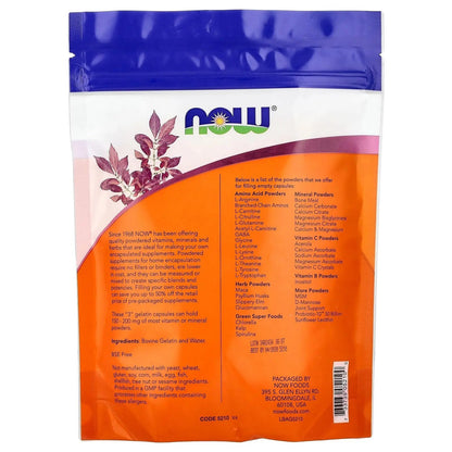 Now Foods Empty Gel Caps #3 1000 Caps NOW FoodsBuy Supplements Australia