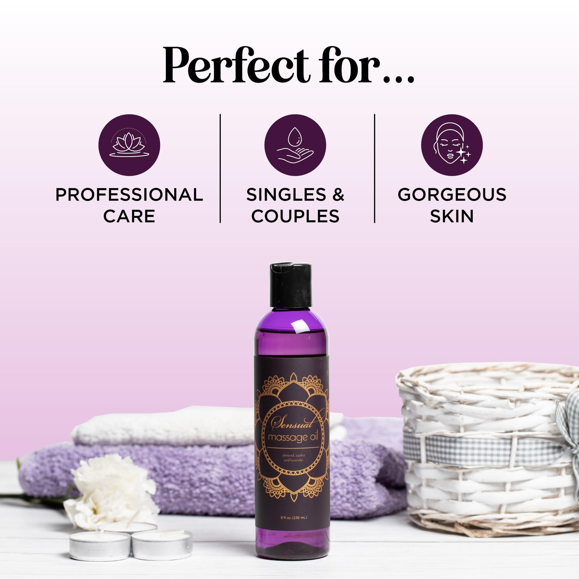 Aromatherapy Sensual Massage Oil for Couples - Relaxing Full Body Massage Oil for Date Maple HolisticsBuy Supplements Australia