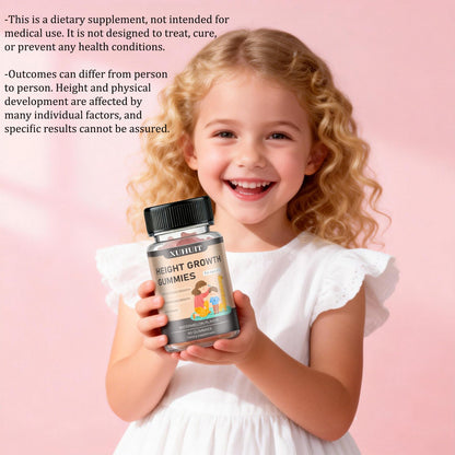 ZYGCDZ Growth Gummies for Kids & Teens - Natural Height Support with Vitamin D3, K2, Calcium & Ashwagandha - Bone Strength Supplement for Picky Eaters Ages 5+ (Watermelon Flavor) (1) ZYGCDZBuy Supplements Australia