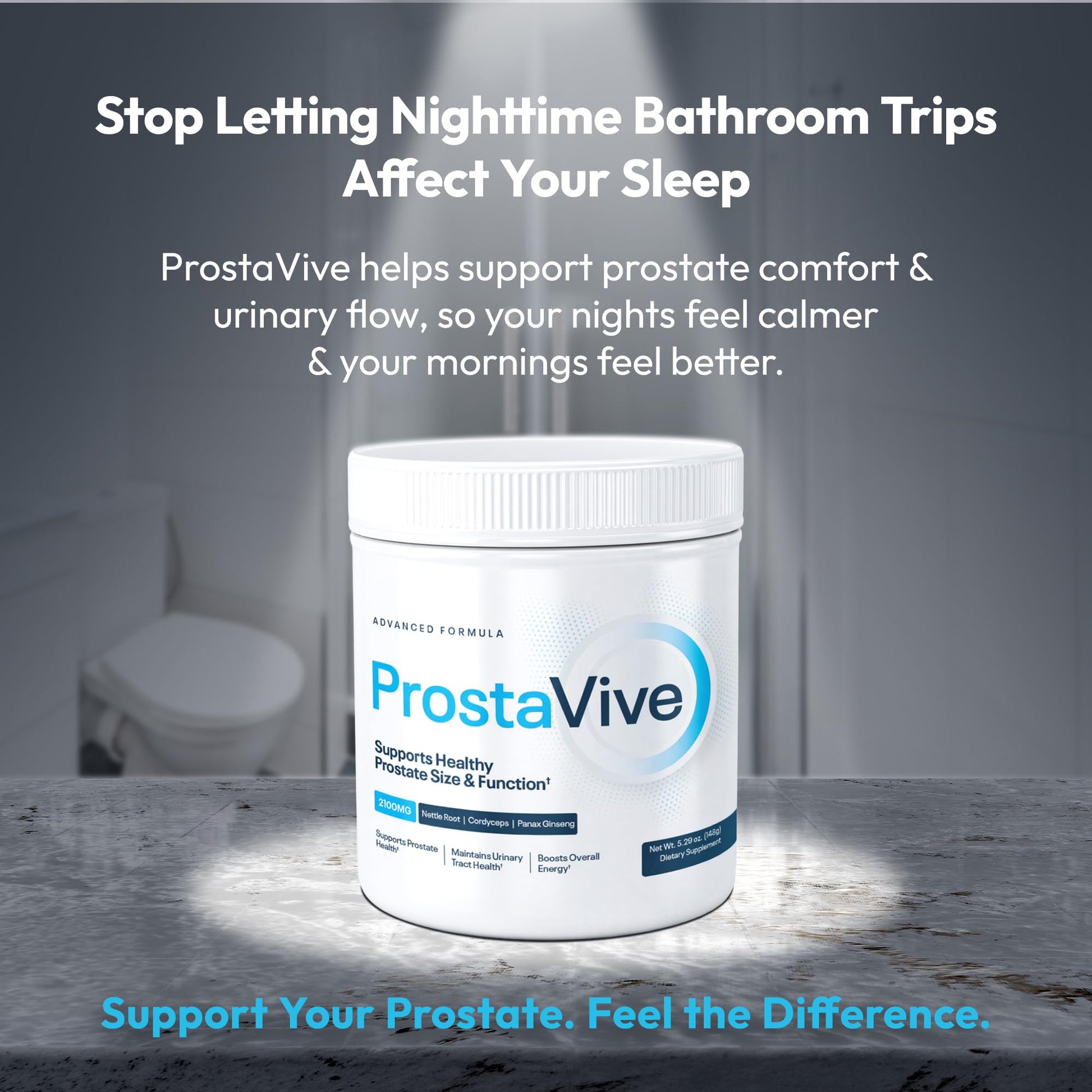 ProstaVive Advanced Prostate Support Formula - Complete Urinary & Bladder Health Supplement - Helps Promote Strong Flow & Emptying - Natural Powder - Gluten Free, Non-GMO ProstaViveBuy Supplements Australia