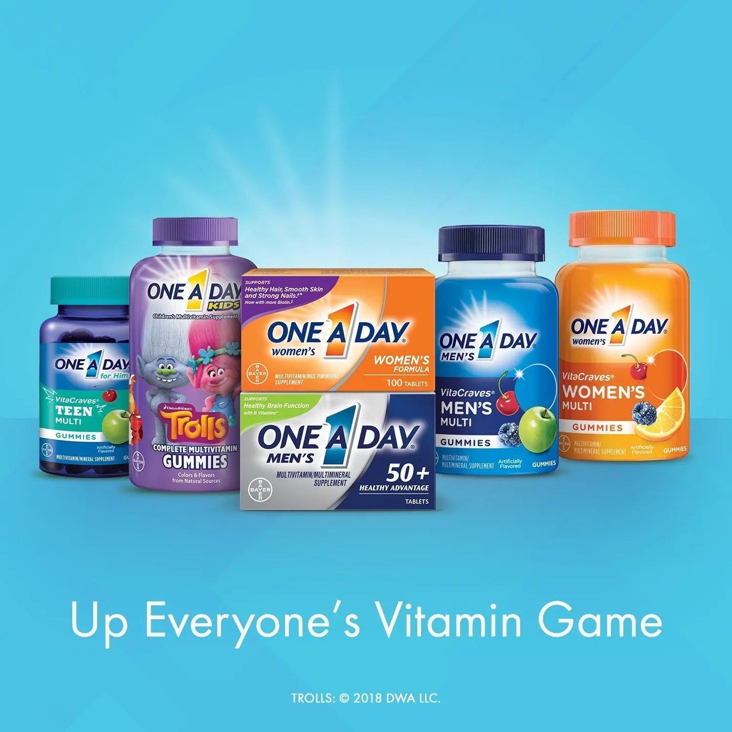 One A Day Pills Multivitamin Multimineral Supplement Tablets ONE A DAY