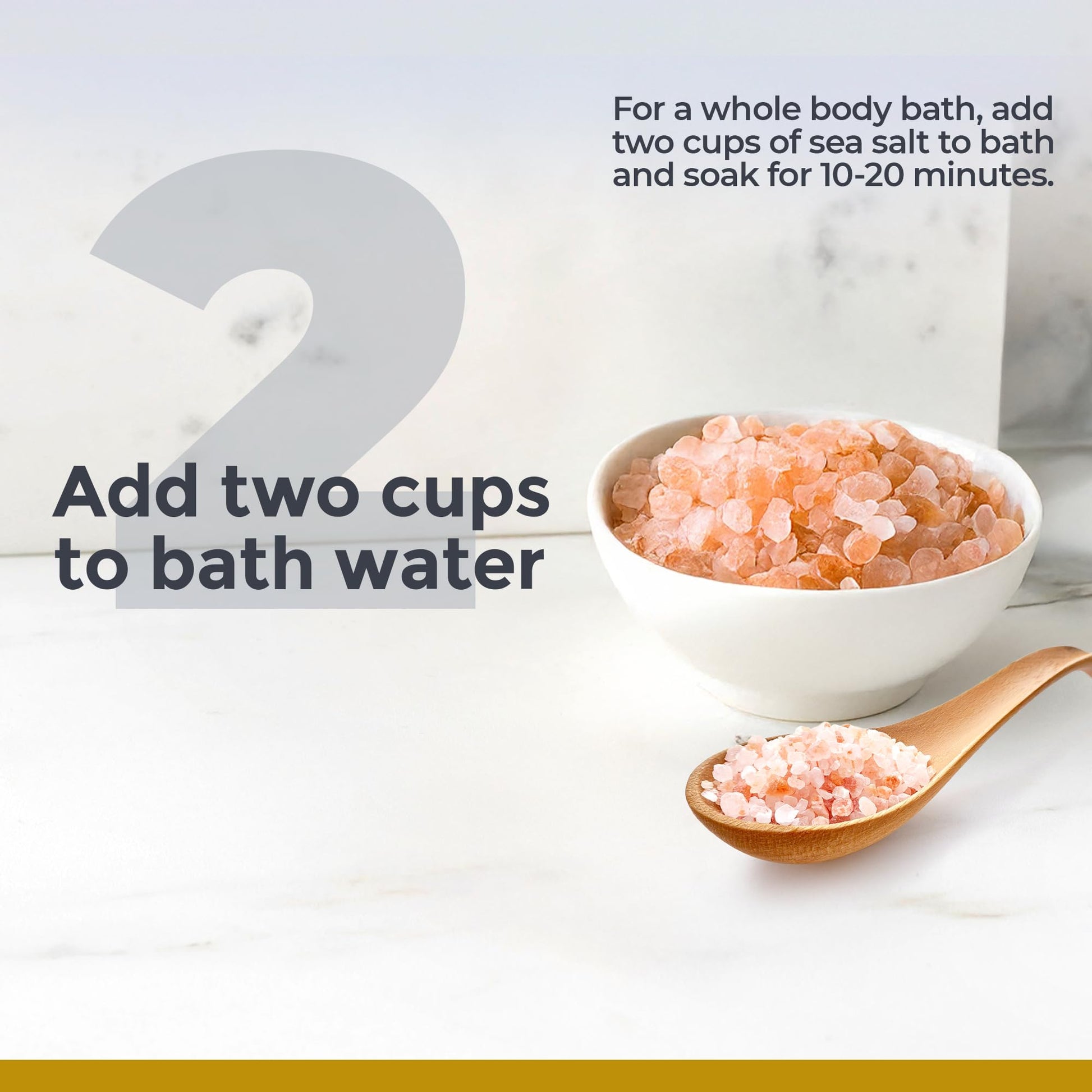Premier Research Labs Medi-Soak - Bath Salts for Foot and Body Soak, Sea Salt Bath for Women and Men, Relaxing Mineral Bath Soak, Gentle Exfoliant, Organic, Vegan, No Added Fillers - 2 Lb Premier Research LabsBuy Supplements Australia