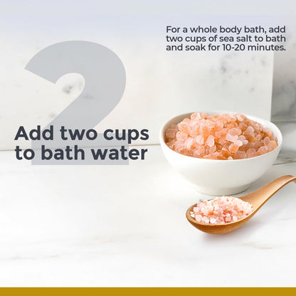 Premier Research Labs Medi-Soak - Bath Salts for Foot and Body Soak, Sea Salt Bath for Women and Men, Relaxing Mineral Bath Soak, Gentle Exfoliant, Organic, Vegan, No Added Fillers - 2 Lb Premier Research LabsBuy Supplements Australia