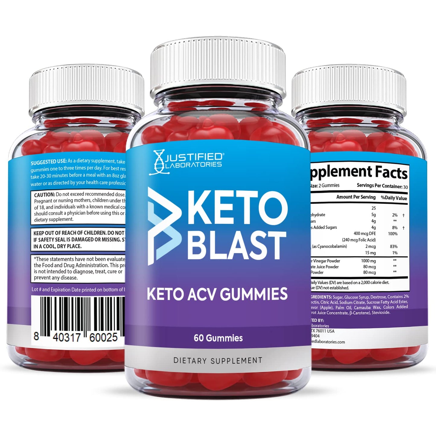 Justified Laboratories Keto Blast Gummies 1000MG ACV with Pomegranate Juice Beet Root Justified LaboratoriesBuy Supplements Australia