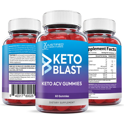 Justified Laboratories Keto Blast Gummies 1000MG ACV with Pomegranate Juice Beet Root Justified LaboratoriesBuy Supplements Australia