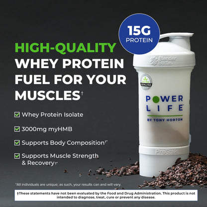 POWERLIFE Tony Horton High Impact Grass Fed Whey Protein with 3000 MG of HMB POWERLIFEBuy Supplements Australia