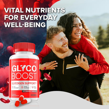 Glyco Boost Capsules – GlycoBoost Advanced Supplement, All Natural Formula to Maintain Healthy Levels, Maximum Strength Formula, Glyco Boost Pills Reviews (3 Pack - 180 Capsules) IndeloBuy Supplements Australia