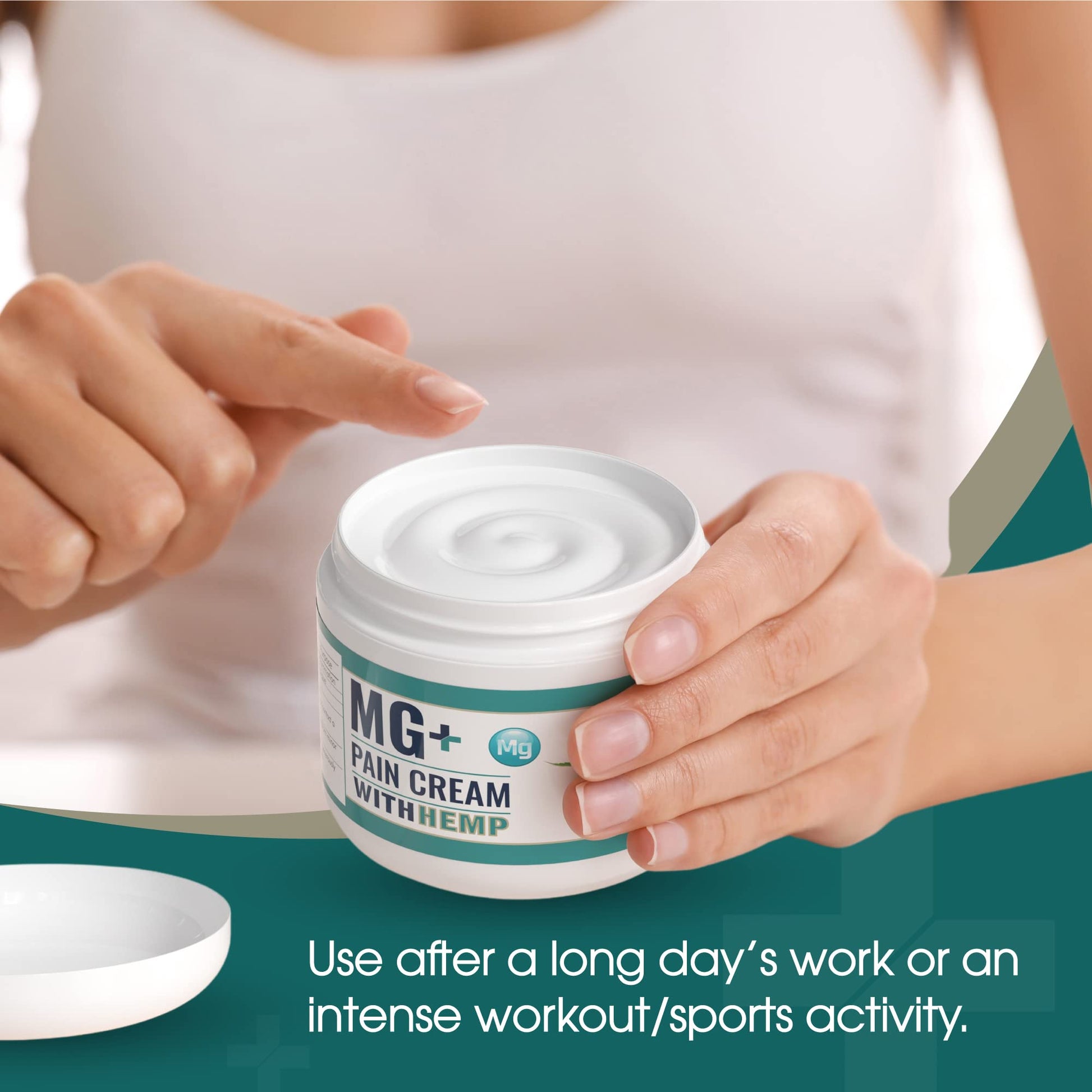 MARS WELLNESS MG+ Hemp Pain Cream (4 oz) - Maximum Strength Arnica & Magnesium Cream for Sore Legs, Joints & Muscle Cramps - Unisex Adults MARS WELLNESSBuy Supplements Australia