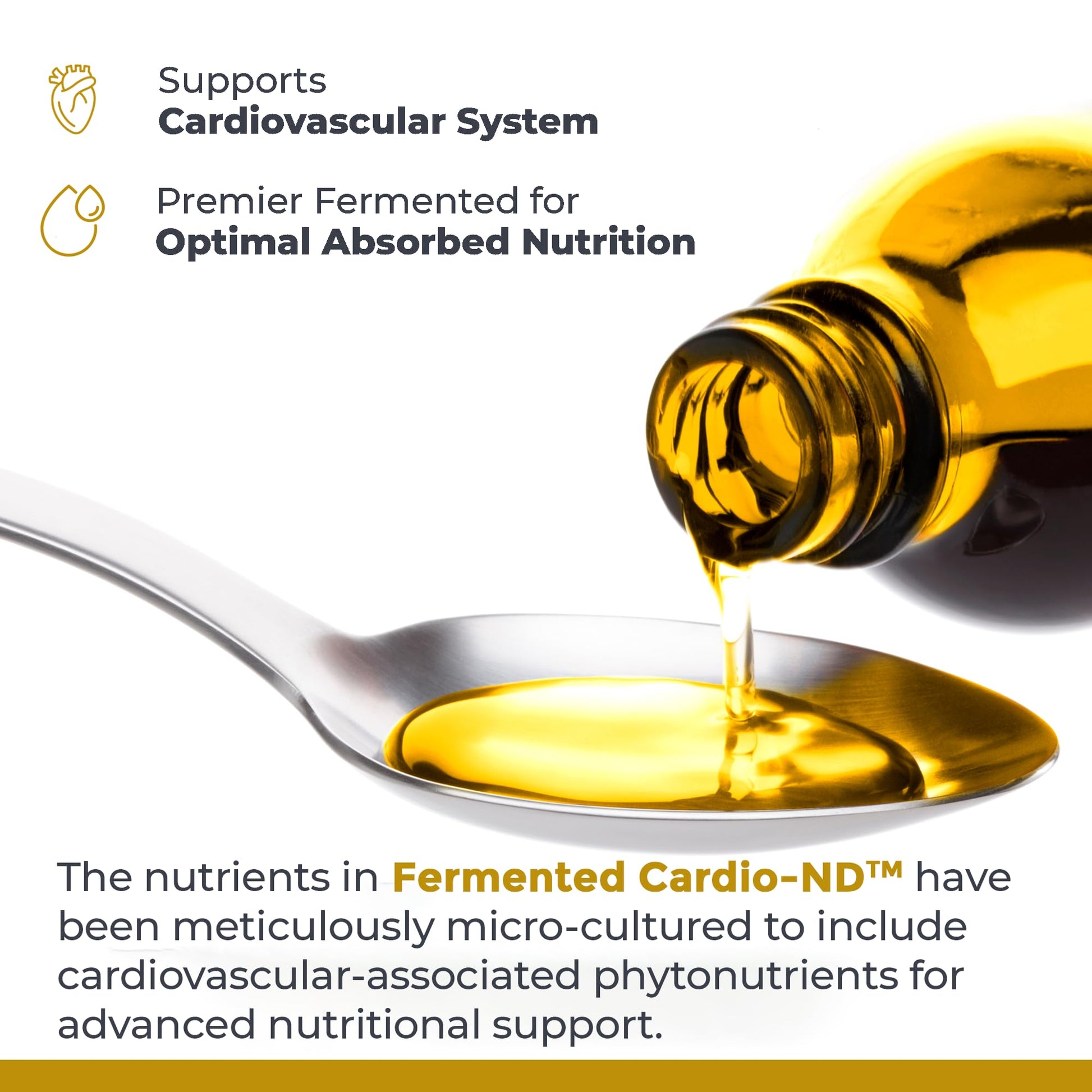 Premier Research Labs Fermented Cardio-ND - Cardio Heart Health, Cardio Support Liquid Fermented in Probiotics for Women, Men, Adults, Supports Heart Health with Hawthorne Berry - 8 fl oz Bottle Premier Research LabsBuy Supplements Australia