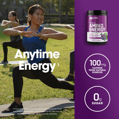 Optimum Nutrition Amino Energy - Pre Workout with Green Tea, BCAA, Amino Acids Optimum NutritionBuy Supplements Australia