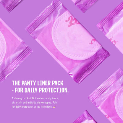 FLO - Organic Bamboo Daily Panty Liners, Plant-Based Cotton, Biodegradable FLOBuy Supplements Australia