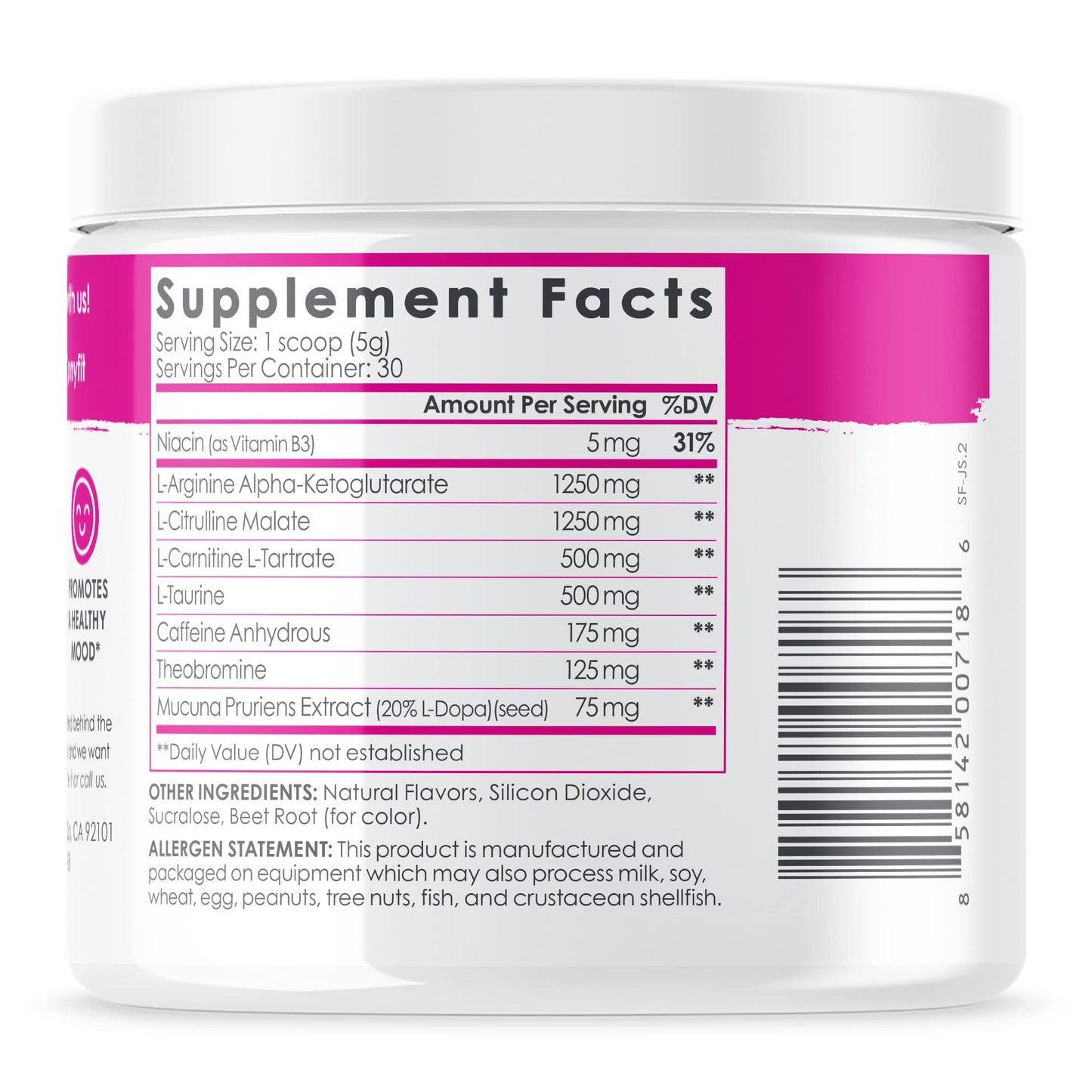 SkinnyFit Jump Start Pre Workout Supplement for Women 30 Servings - Creatine Free SkinnyFitBuy Supplements Australia