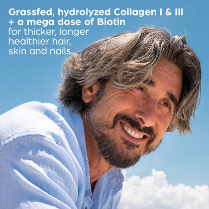 Flip My Life Collagen Peptides + Biotin, Hyaluronic Acid & Vitamin C - For Hair, Skin, Nails - Gut Health/Joint Support - Ageless Beauty Blend Supplement Powder for Men/Women - 9g Protein—26 Servings Flip My LifeBuy Supplements Australia