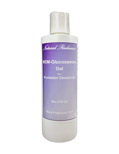 Natural Radiance MSM Plus - Glucosamine Bromelain and Chrondroitin 8 oz. Bottle - Oderless Natural RadianceBuy Supplements Australia
