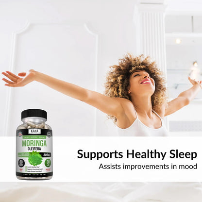 Kaya Naturals Moringa Leaf Extract - Complete Greens Superfood Supplement - Pure Miracle Tree Moringa - Boost Energy Naturally Kaya NaturalsBuy Supplements Australia