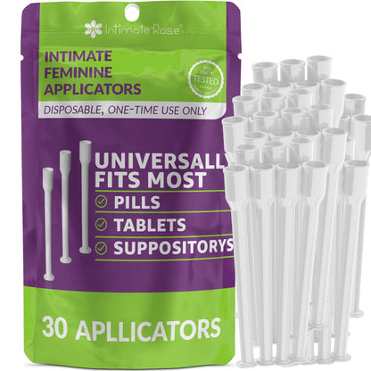 Intimate Rose Save 10% on Boric Acid Vaginal Suppositories - 30 Count (600mg) + 30 Applicators Intimate RoseBuy Supplements Australia