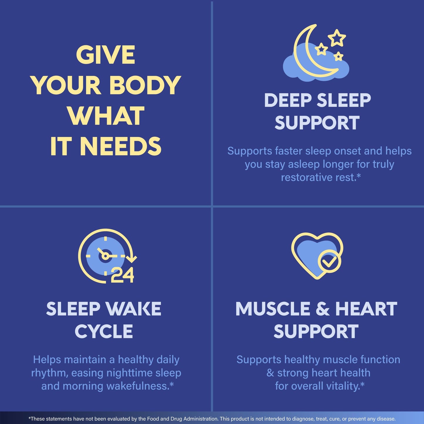 Magnesium Glycinate - Sleep & Relaxation Support - Extra Strength Glycinate, Glycine & Taurine 1500 mg - Magnesium Supplement for Women & Men - Chelated & High Absorption - Made in USA - 120 Capsules NUTRAHARMONYBuy Supplements Australia