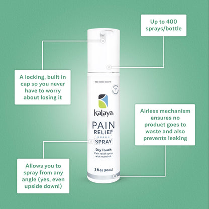 Kalaya 6X Pain Relief Arnica Cream with Massager and Active Pain Relief Spray for Joint & Muscle Pain Kalaya NaturalsBuy Supplements Australia