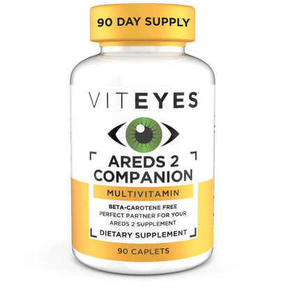 Viteyes Classic AREDS 2 Companion Beta-Carotene Free Multivitamin Supplement, Comprehensive Multivitamin Formula Viteyes