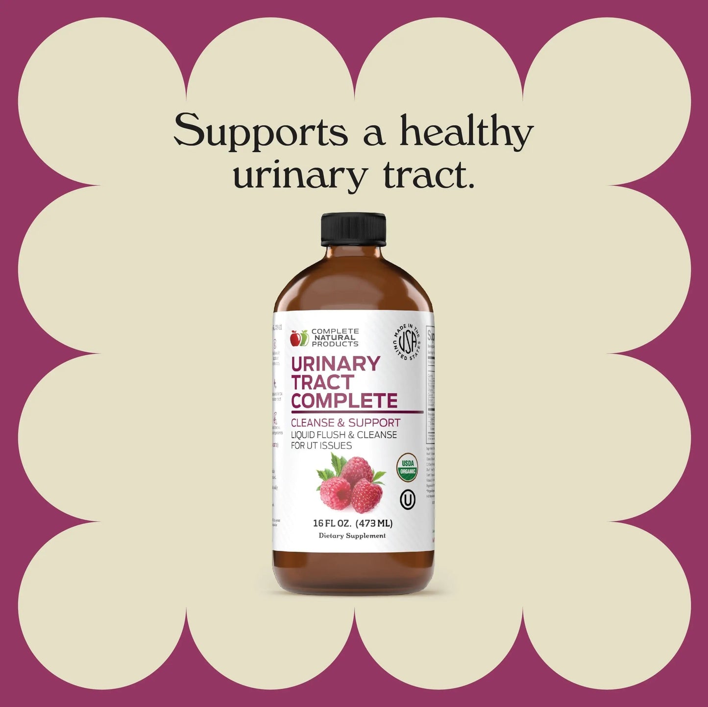 Complete Natural Products Urinary Tract Complete 12oz & Kidney Complete 12oz Bundle Complete Natural ProductsBuy Supplements Australia