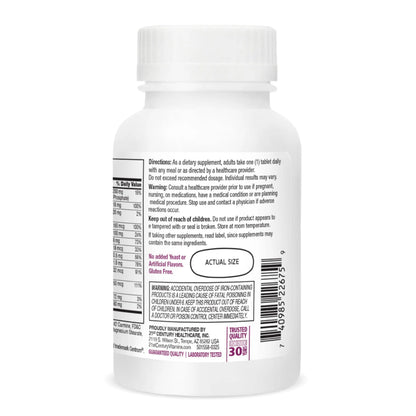 21st Century Sentry Women Multivitamin Tablets, 120 Count 21st CenturyBuy Supplements Australia