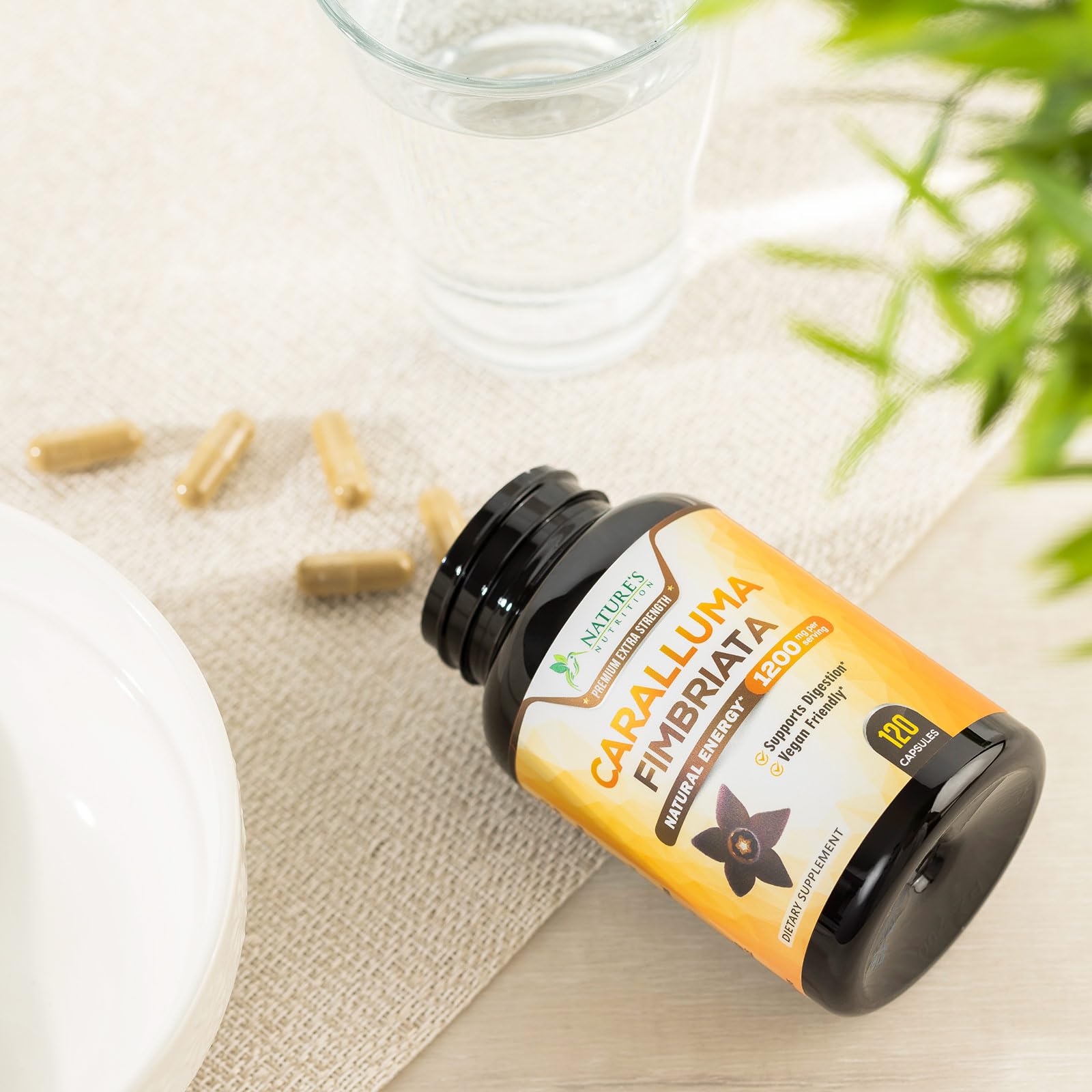 Pure Caralluma Fimbriata Extract Highly Concentrated 1200mg - Natural Endurance Support Nature's NutritionBuy Supplements Australia