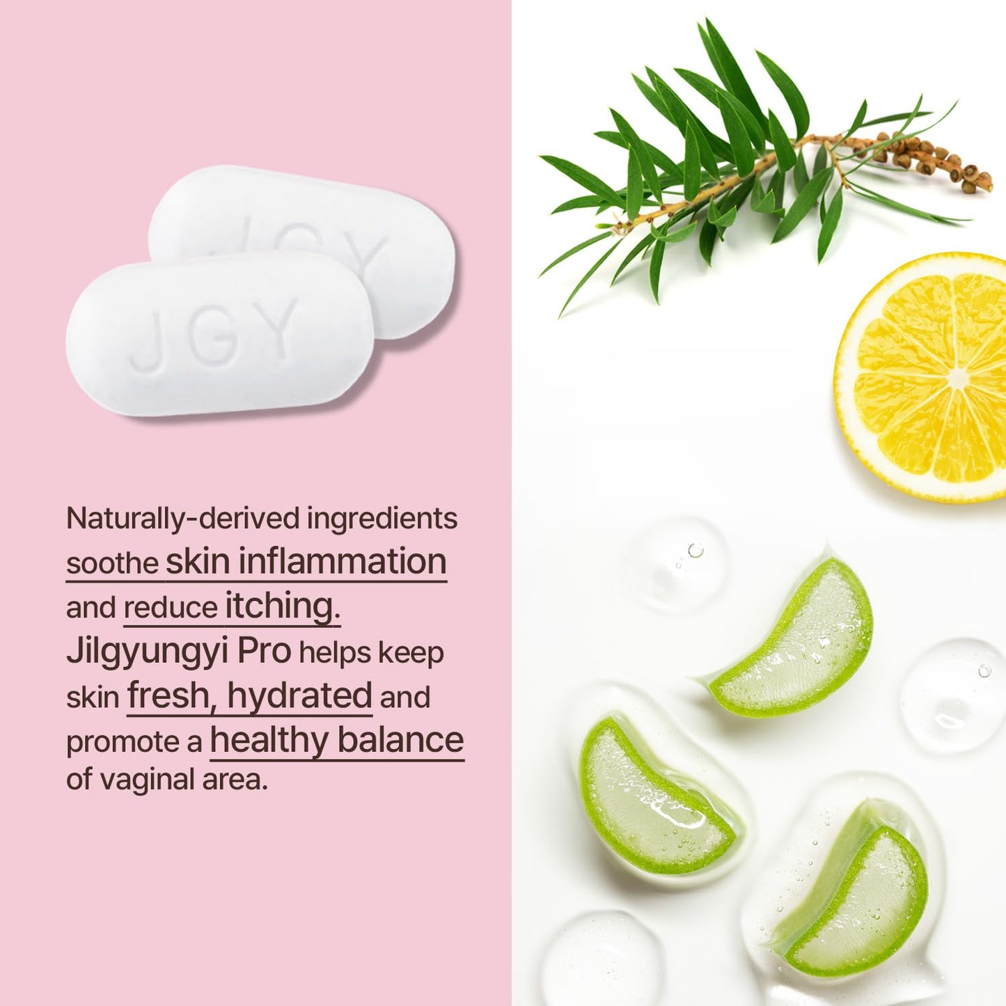 JILGYUNGYI PRO Feminine Wash Tablets - Feminine Intimate Solution - Moisturizing, Tightening JILGYUNGYIBuy Supplements Australia