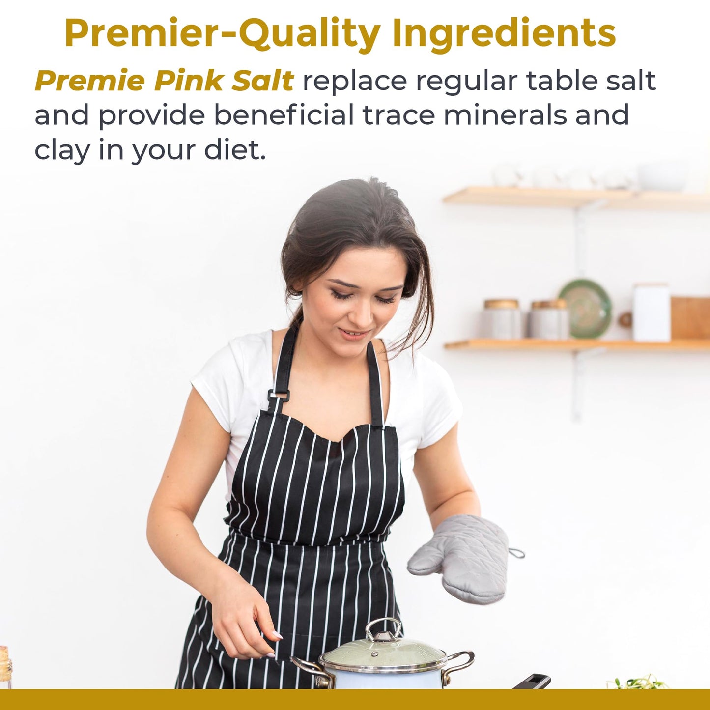 Premier Research Labs Pink Salt - Our Pink Sea Salt is a Hawaiian Red Alaea Sea Salt and Australian Salt Blend for Cooking, Baking with Minerals and Rich Taste - 12 oz Premier Research LabsBuy Supplements Australia
