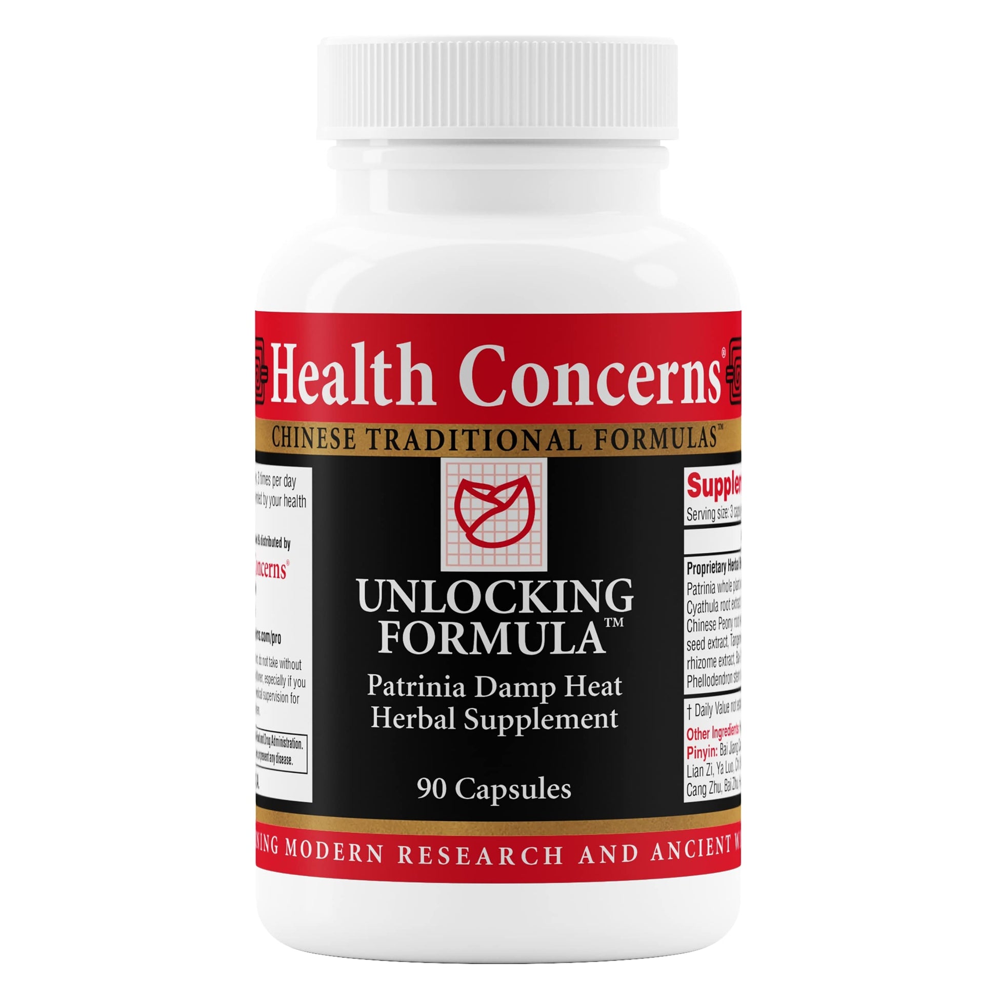Health Concerns Unlocking Formula – Menstrual Discomfort & Qi Flow Support – Blood Circulation & Detox Herbal Supplement with Patrinia & Peony Root – Chinese Medicine Formula for Women – 90 Capsules Health ConcernsBuy Supplements Australia