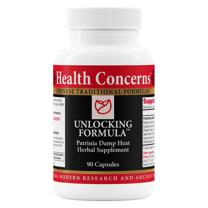 Health Concerns Unlocking Formula – Menstrual Discomfort & Qi Flow Support – Blood Circulation & Detox Herbal Supplement with Patrinia & Peony Root – Chinese Medicine Formula for Women – 90 Capsules Health ConcernsBuy Supplements Australia