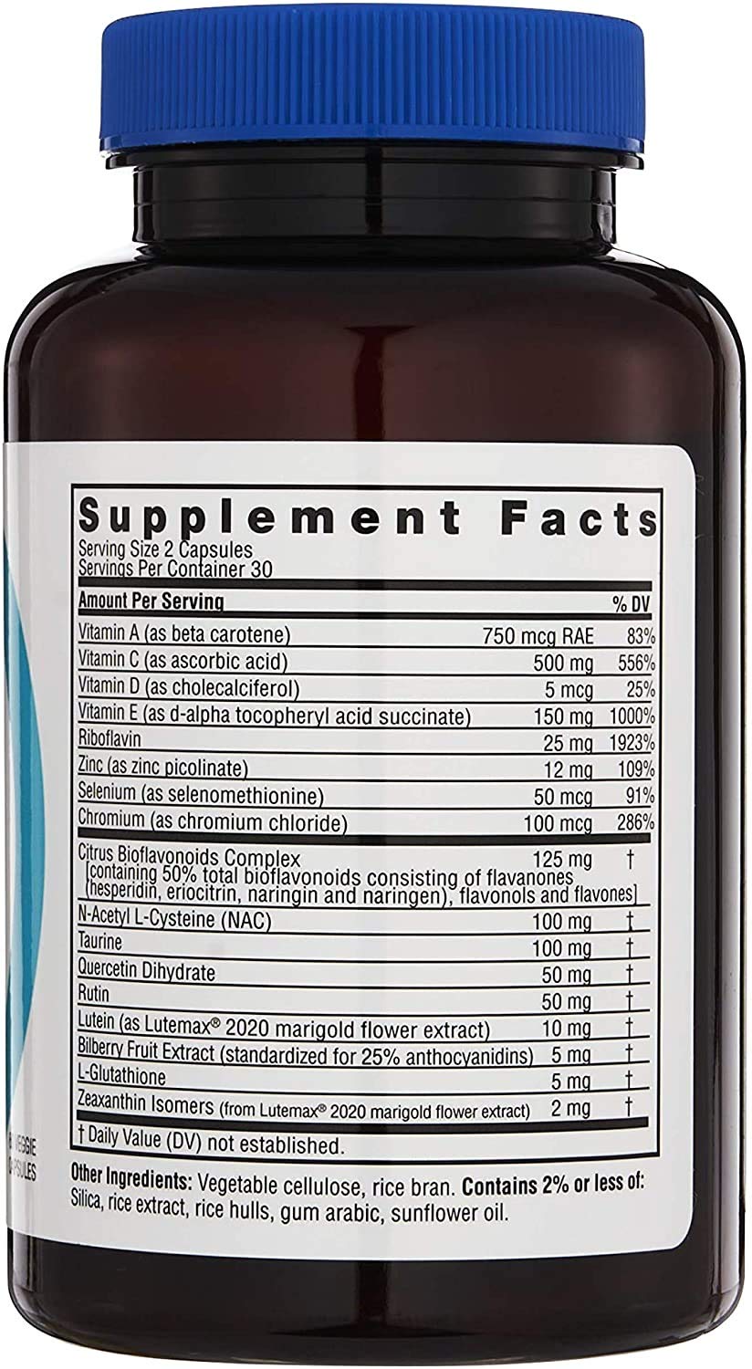 Twinlab Ocuguard Plus - Eye Supplement with Zinc, Vitamin A, C & D - 60 Veggie Capsules TwinlabBuy Supplements Australia