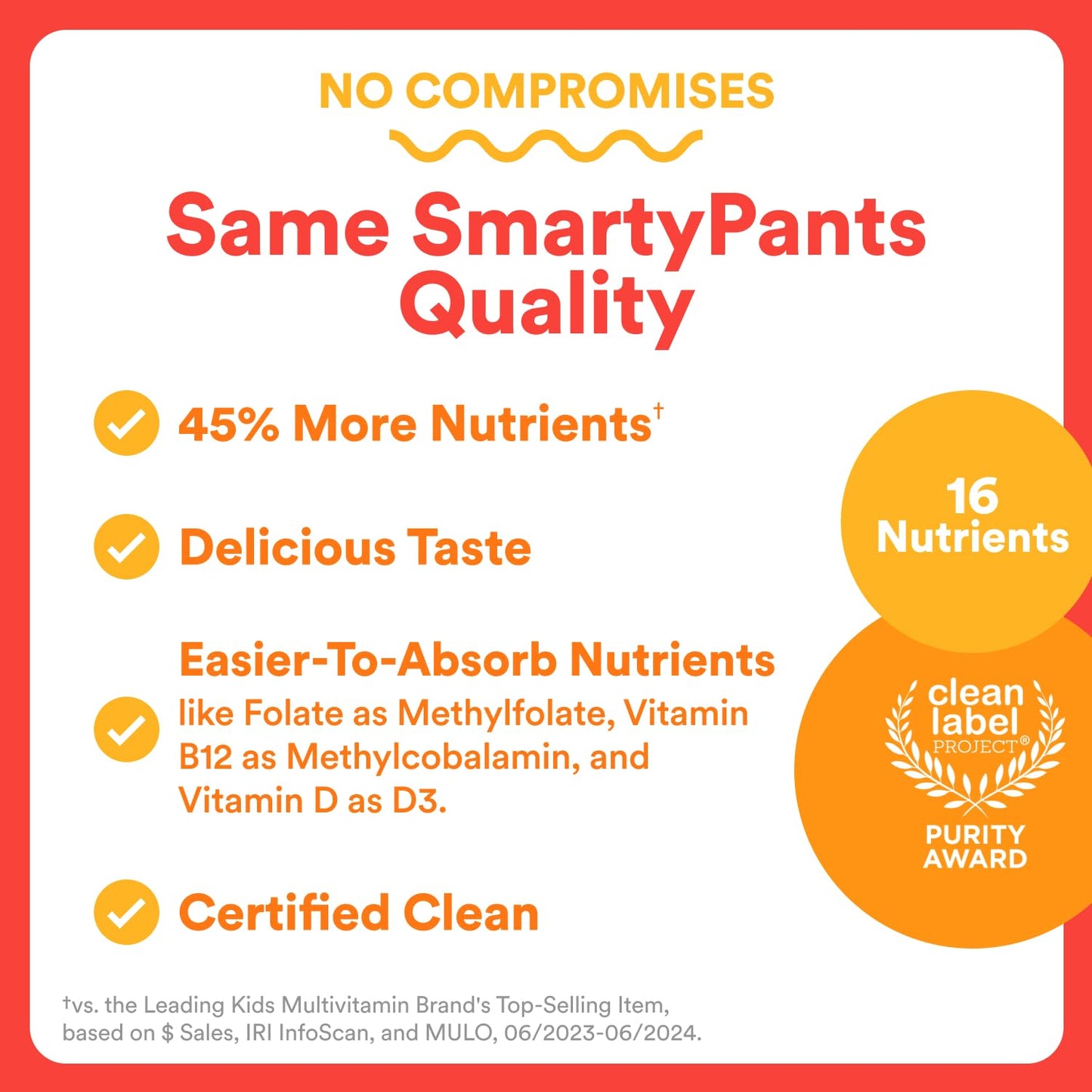 SmartyPants Kids Multivitamin Gummies - Improved Formula: Omega 3 (DHA/EPA), Vitamins D3, C, B12, B6, Vitamin A, K & Zinc SmartyPantsBuy Supplements Australia
