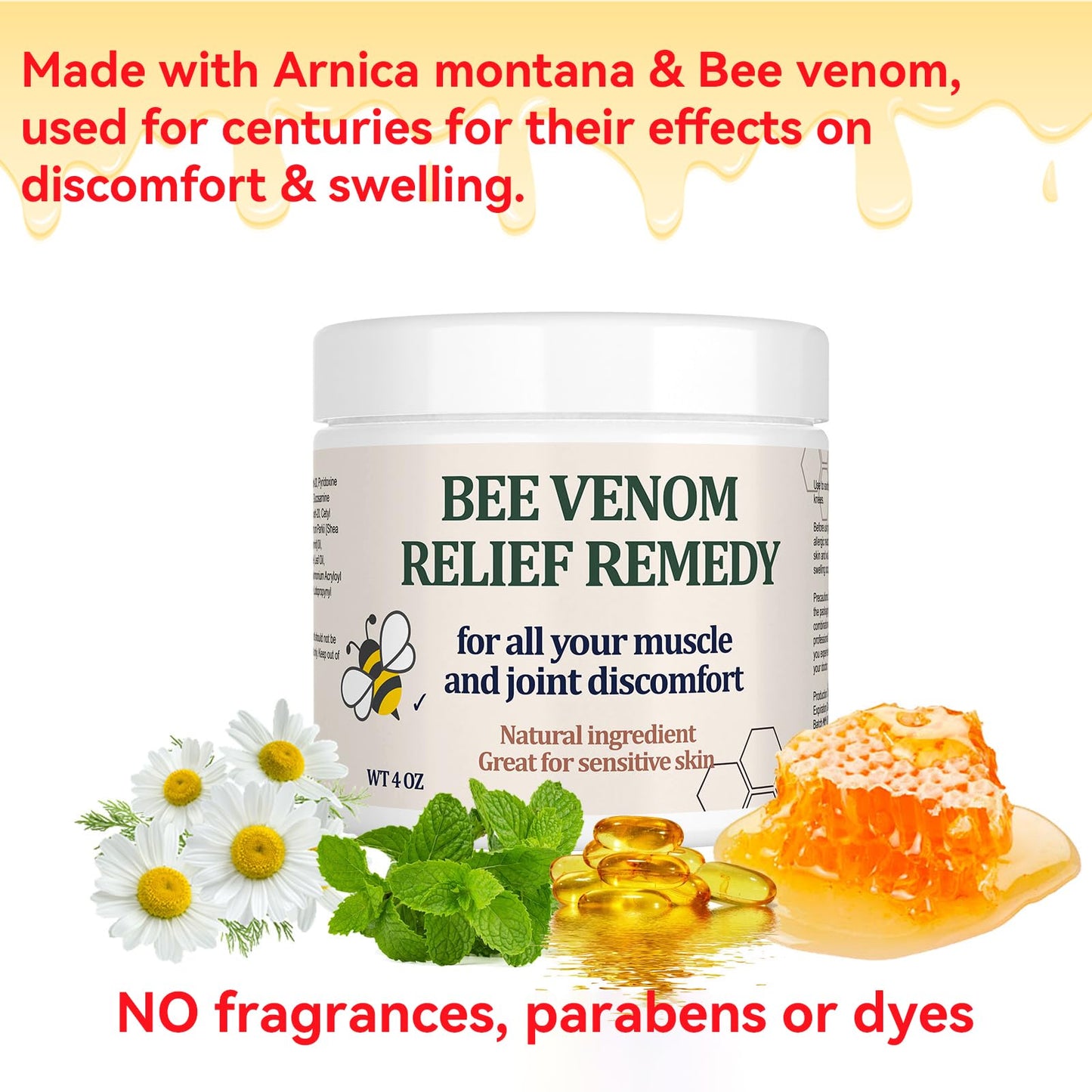 KOKOMAANE Zealand Bee Venom Professional Serum Care Cream, Muscle & Bone Relief - Fast Acting Soothing Effective Relief for Back, Neck, Hand, Foot, Knee, Muscle, Shoulder, Hip KOKOMAANEBuy Supplements Australia