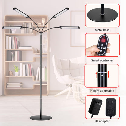 Dexnump Red Light Therapy for Face, 324 LEDs Red Light Therapy Lamp Height Free Adjustment Infrared DexnumpBuy Supplements Australia