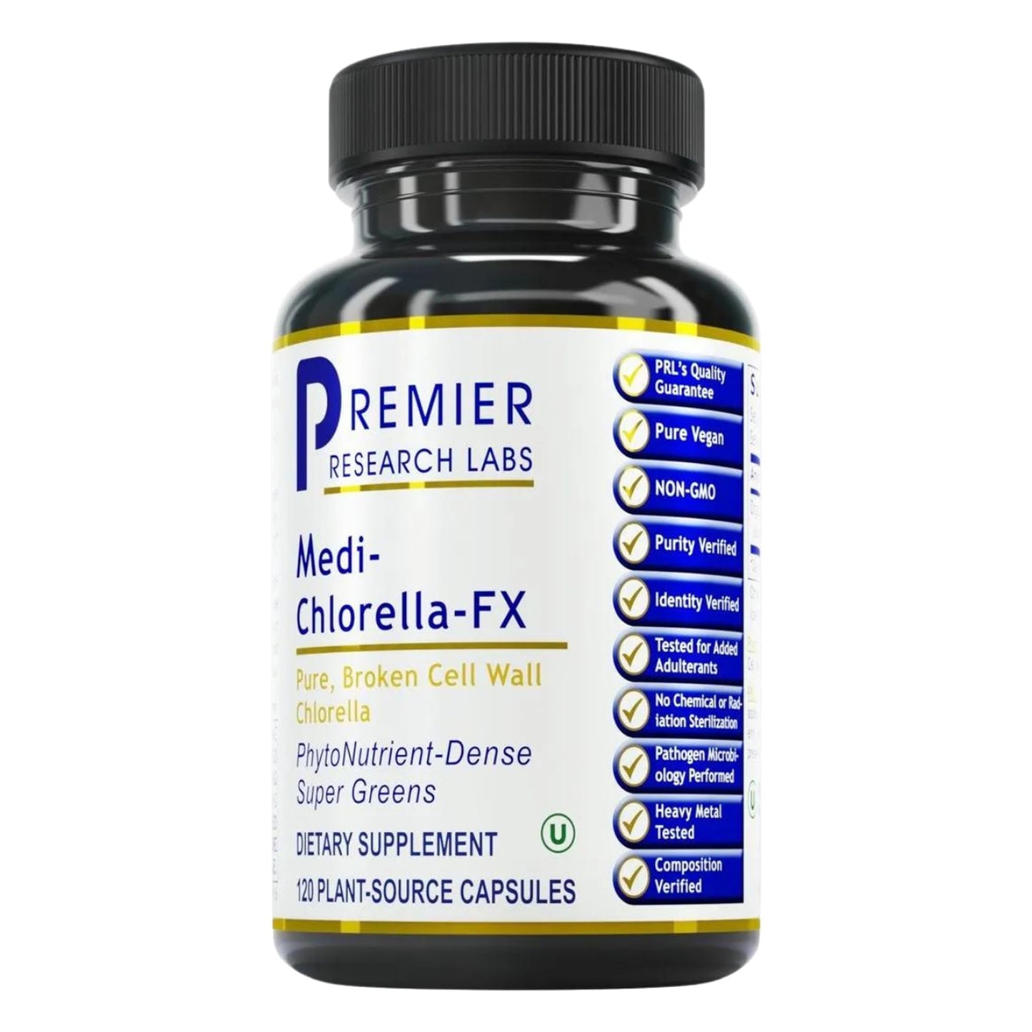 Premier Research Labs Medi Chlorella-FX - Chlorella Capsules, Chlorophyll Capsules, Organic Pills for Women & Men, Chlorophyll Supplement - 120 Vegetarian Capsules Premier Research LabsBuy Supplements Australia