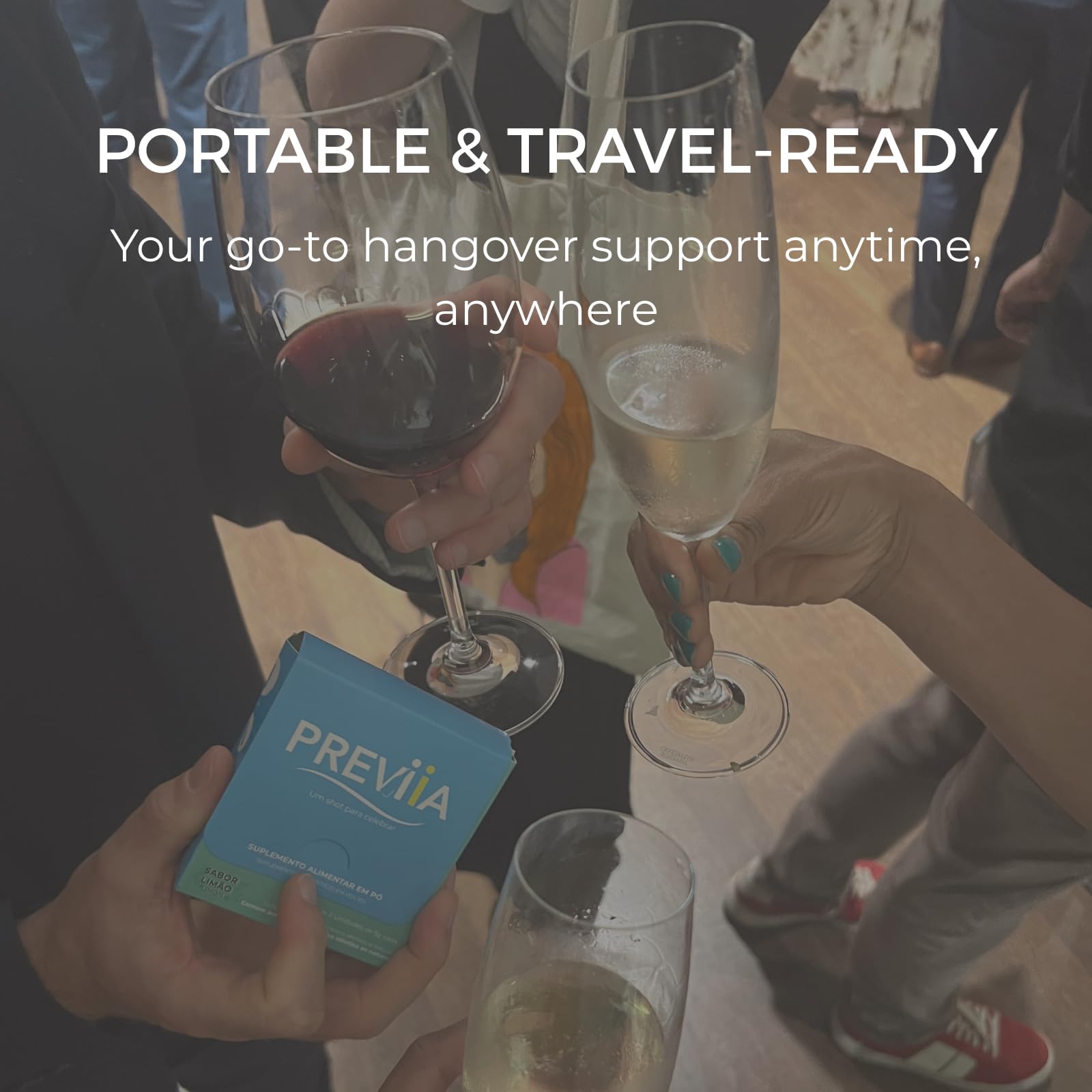 Previia – Pre-Drink Supplement | Nutrients Before Social Drinking | Cysteine, Choline, B-Complex, Magnesium, VIT C | Lemon Flavor | Soluble Drink | 6 Doses | Feel Better After Drinking PreviiaBuy Supplements Australia