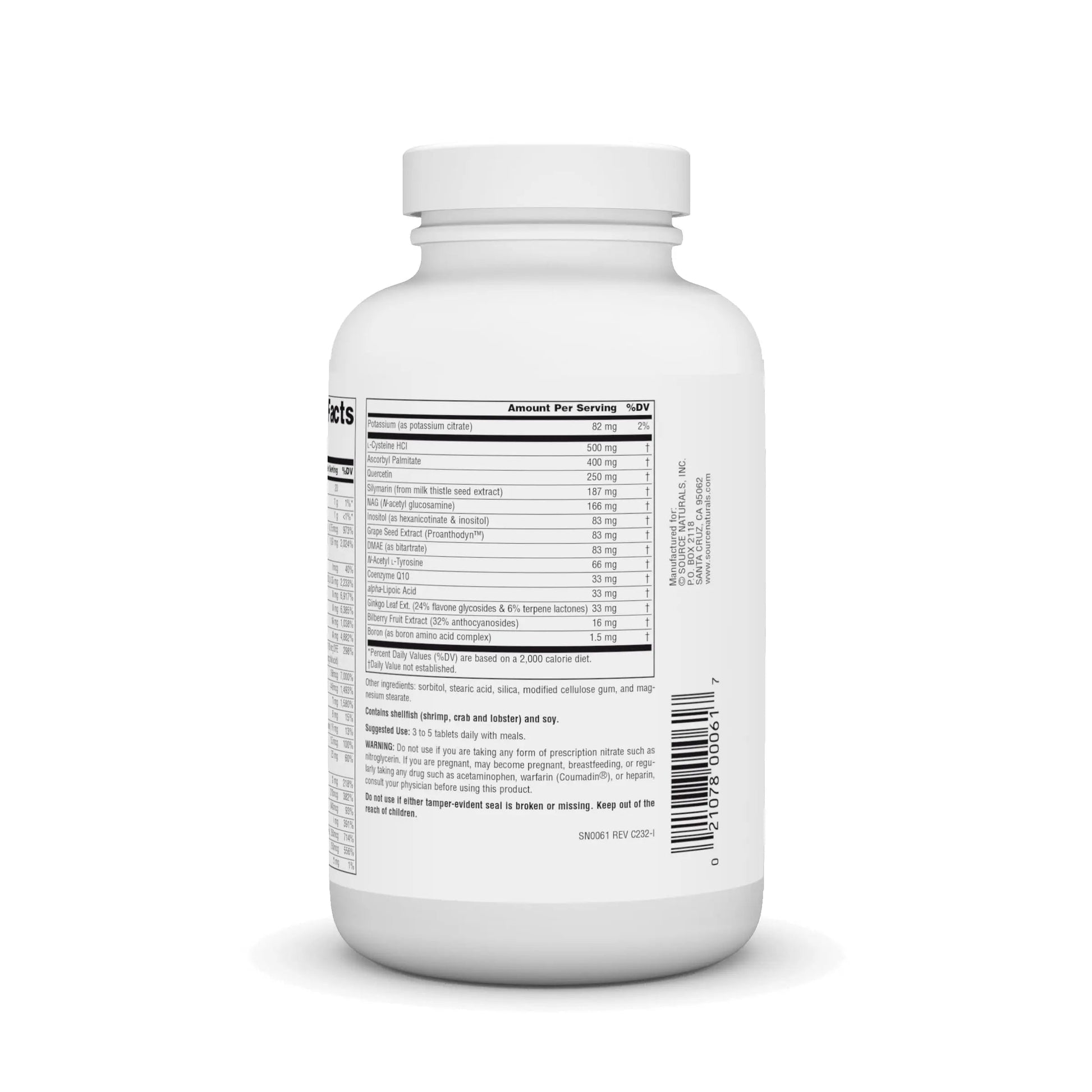 Source Naturals Elan Vital Multiple - Supports Brain, Heart, Liver, Immune, Energy Boost - 180 Tablets Source NaturalsBuy Supplements Australia