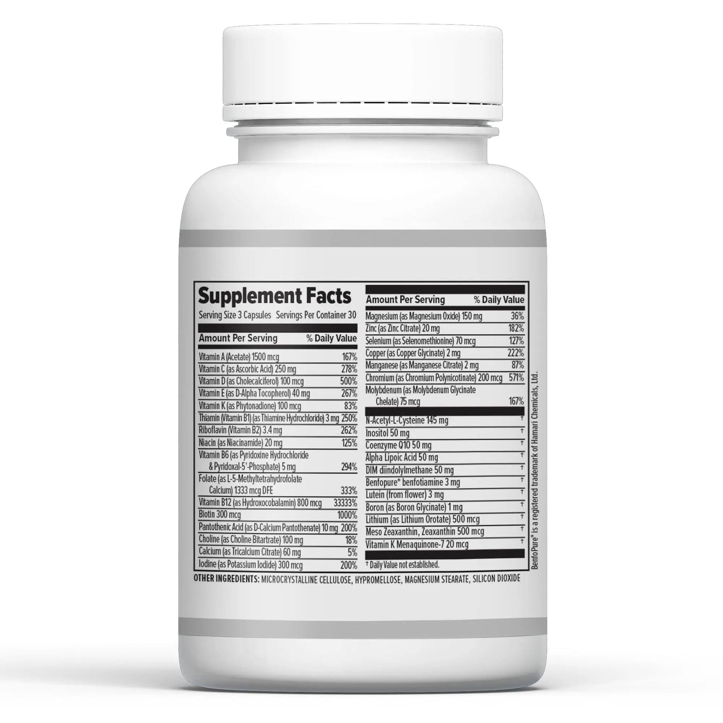 10X Health Optimize Multivitamin for Men - 90 Capsules, Methylated Multivitamin 34 in 1 Formula with 800 mcg of Vitamin B12, 5-MTHF, NAC - Methyl B Complex 10X Health SystemBuy Supplements Australia