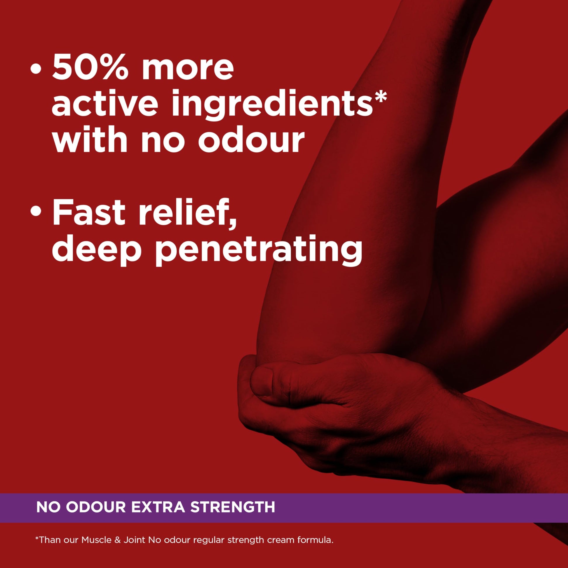 RUB A535 ULTRA STRENGTH NO ODOUR CREAM For Deep Penetrating Relief of Muscle, Joint & Arthritic Pain 100 g Rub A535Buy Supplements Australia