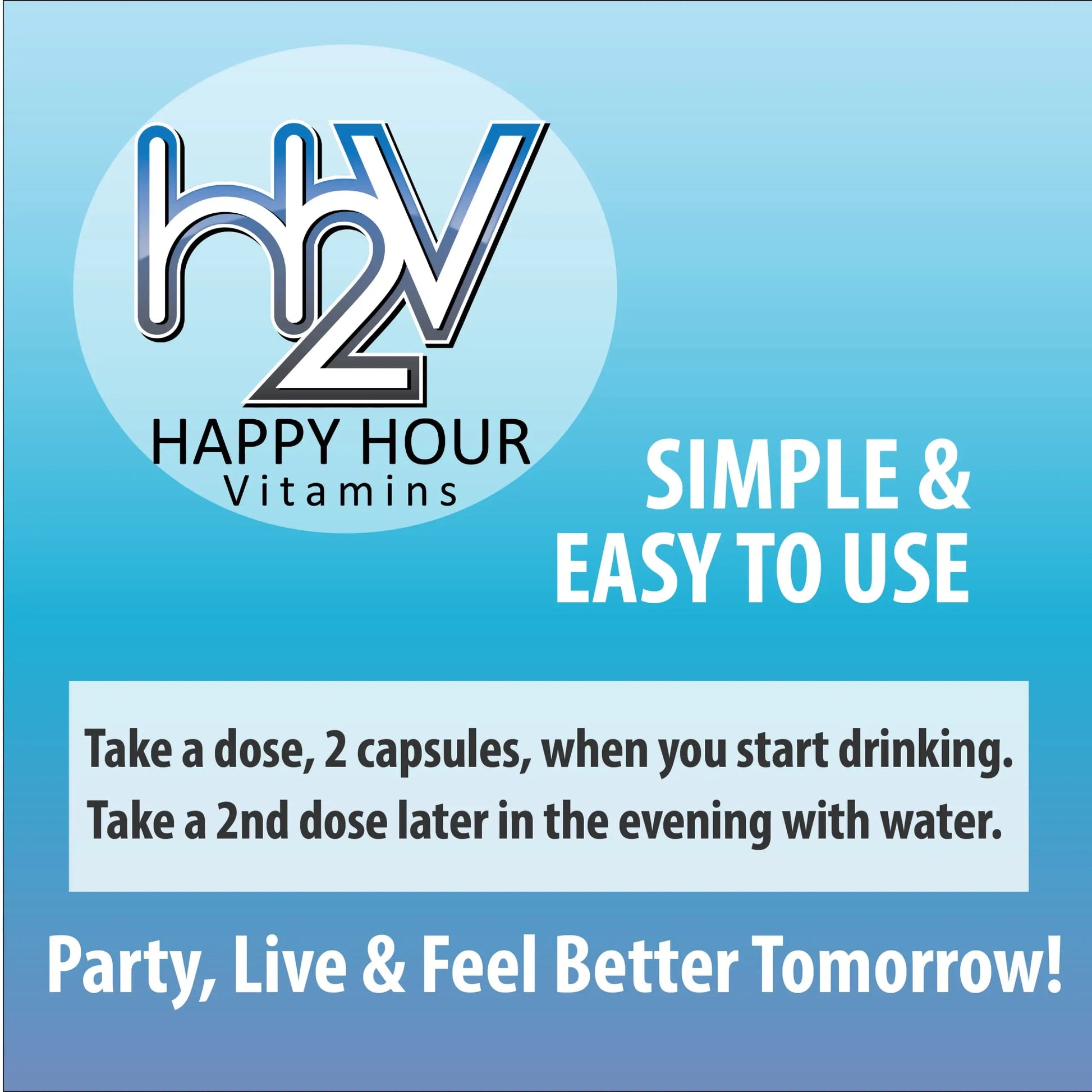 Happy Hour Vitamins Bottle - Multivitamin Formulated for Better Mornings – Live & Feel Better with Milk Thistle, Prickly Pear Cactus Happy Hour Vitamins