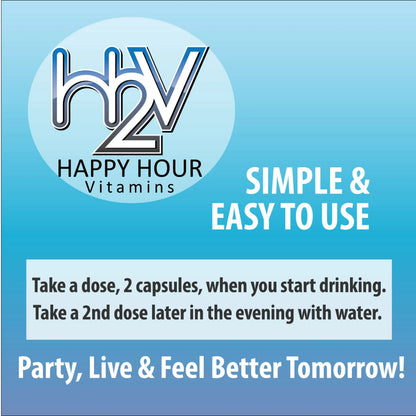 Happy Hour Vitamins Bottle - Multivitamin Formulated for Better Mornings – Live & Feel Better with Milk Thistle, Prickly Pear Cactus Happy Hour Vitamins