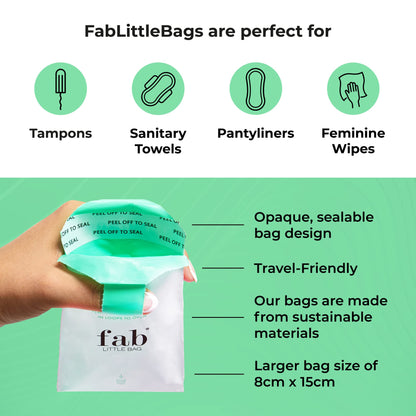 Fab Little Bag Starter Plus Pack - 45 Sanitary Disposal Bags Plus Recyclable Refill Pack Fab Little BagBuy Supplements Australia