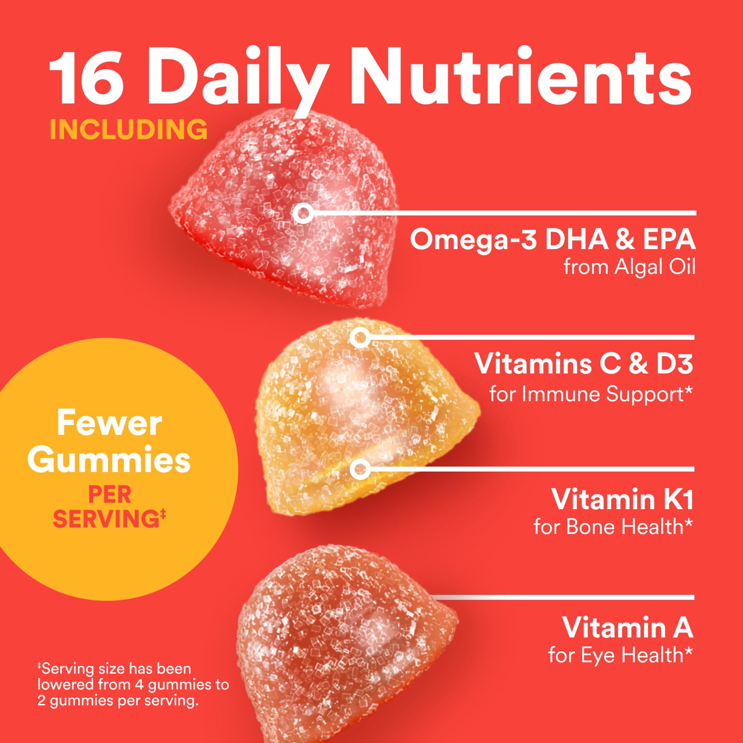 SmartyPants Kids Multivitamin Gummies - Improved Formula: Omega 3 (DHA/EPA), Vitamins D3, C, B12, B6, Vitamin A, K & Zinc SmartyPantsBuy Supplements Australia