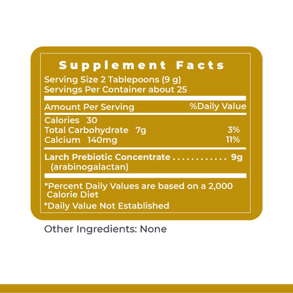 Premier Research Labs Galactan - Larch Arabinogalactan Powder for Men & Women, Prebiotic Fiber Powder for Healthy Gut Microbiome, Larch Tree Extract, Calcium - 8 oz Premier Research LabsBuy Supplements Australia