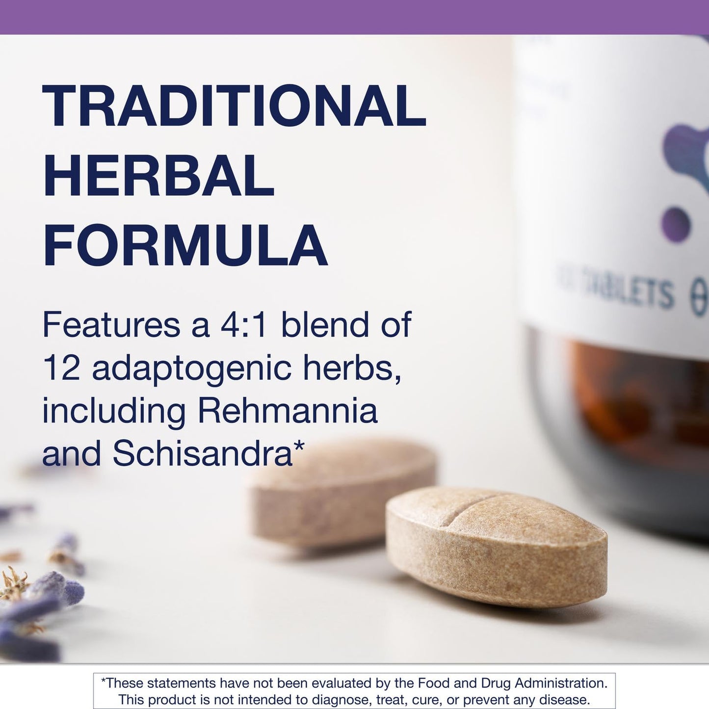 Metagenics Serenagen Supplement - Herbal Stress Management with Asian Ginseng & Chinese Herbs - Supports Calm, Focus, Energy & Sleep* - Non-GMO, Gluten-Free, Vegetarian - 60 Tablets MetagenicsBuy Supplements Australia
